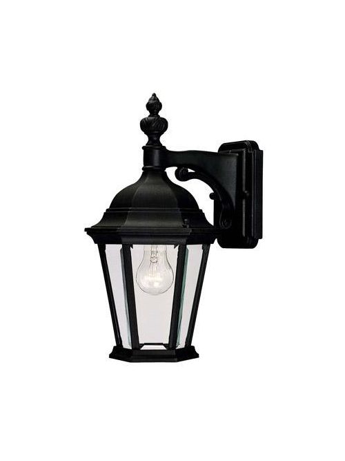 Product image for Wakefield 1 Light Wall Lantern - Textured Black