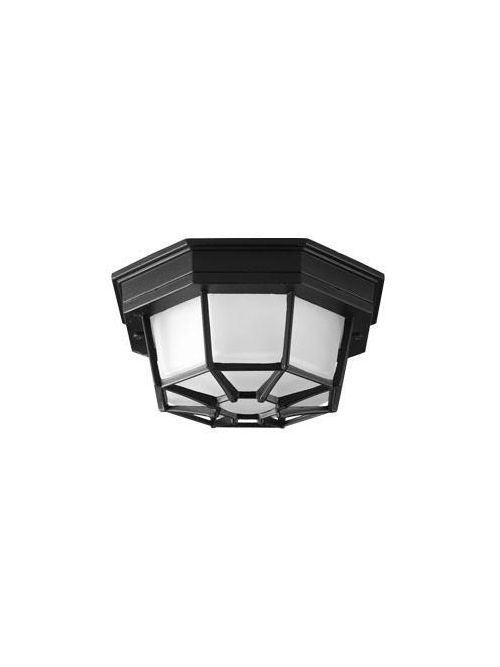 Product image for HOMLTG HS71010-31 1-LT FLUSHMOUNT-DIE CAST BLACK 9-1/8IN BLACK9-1/8IN