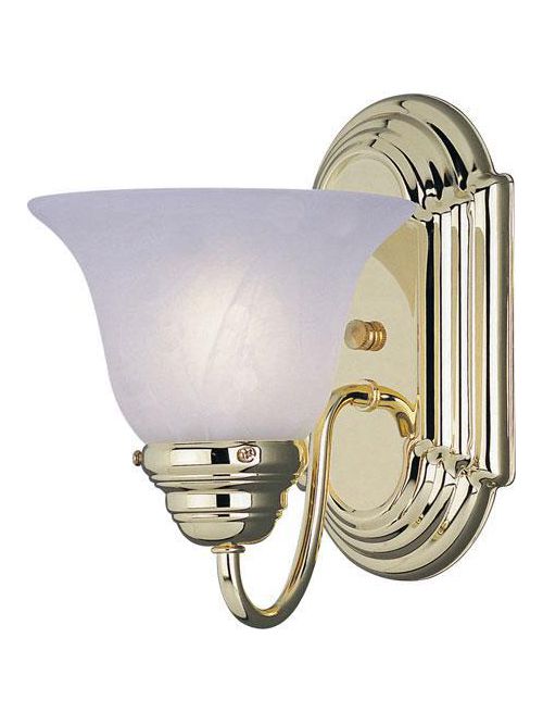 Product image for Maxim Lighting 8011MRPB Essentials 1-Light Wall Sconce