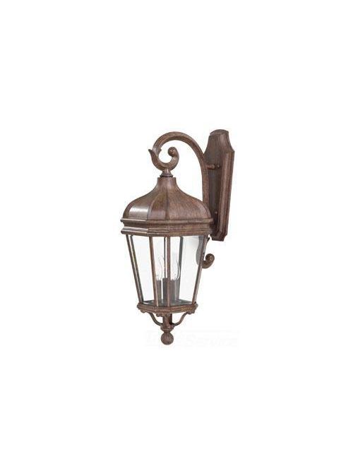Product image for Harrison 3 Light Large Wall Lantern - Vintage Rust