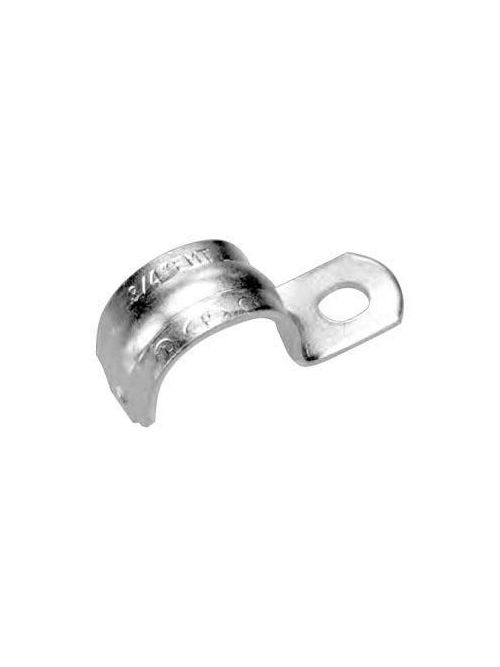 Product image for American Fittings CSE501 1/2" 1-Hole Steel EMT Strap