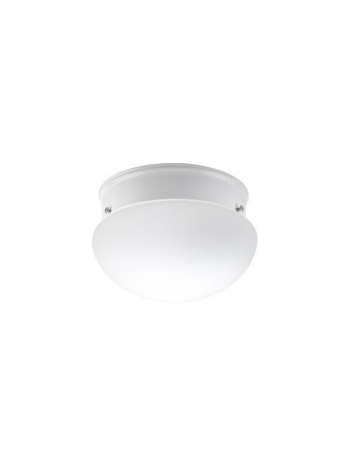 Product image for Homestyle Lighting HS31000-30 1-Lamp 120 Volt 60 W White Incandescent Close-to-Ceiling Light Fixture