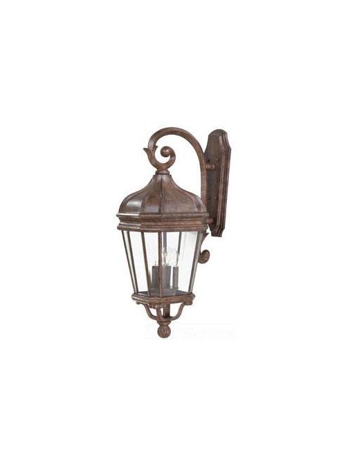 Product image for Harrison 4 Light Extra Large Wall Lantern - Vintage Rust