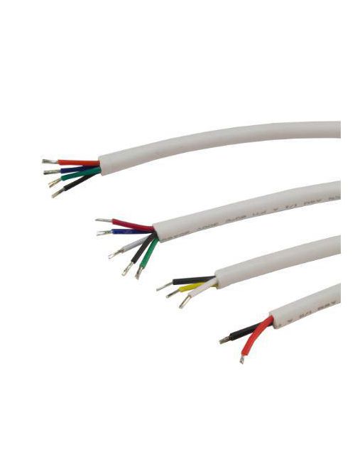 Product image for DIOLED DI-PVC2464-205MCW-001 5 CONDUTOR 20AWG PVC JACKETED WIRE PER FT UL2464 AWM