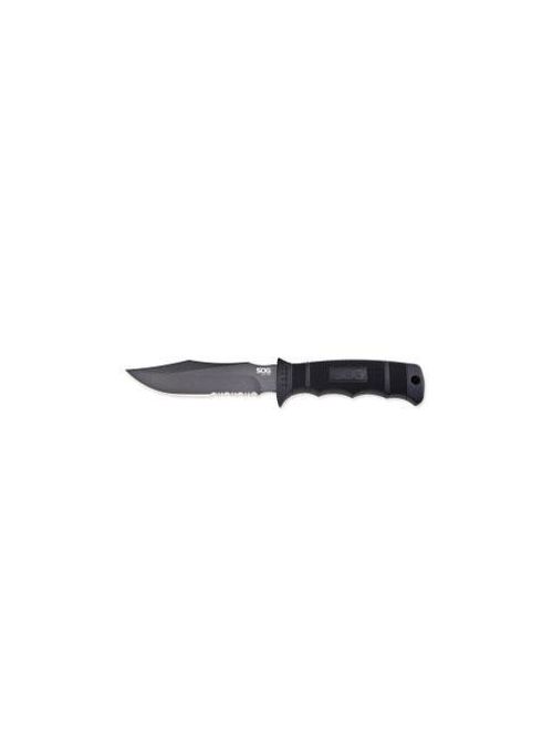 Product image for SOG Specialty Knives, Inc. M37N-CP 9 Inch Black Fixed Blade Seal Pup