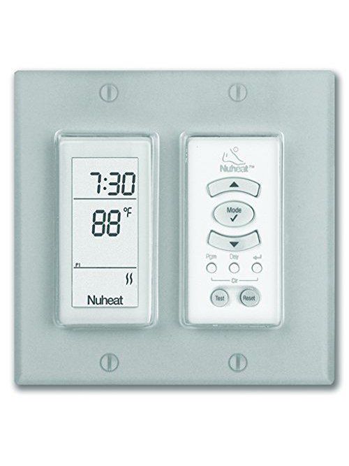 Product image for NuHeat HMY-DV 120/240 Volt 15 Amp 1800/3600 W Dual Voltage Non-Programmable Floor Heating Temperature Control Thermostat