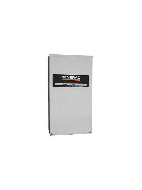 Product image for Generac RXSW100A3 Automatic Smart Transfer Switch, 100A 120/240V, 1-Phase, Open Transition Service Rated, 10,000A Withstand Rating
