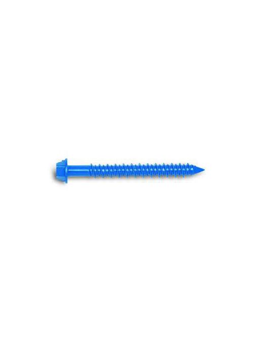 Product image for DeWalt / Powers 2706 3/16 x 2-3/4" Blue Hex Head Concrete Screw
