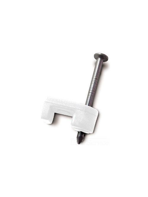 Product image for Gardner Bender PSW-100 1/4 Inch White Coaxial Cable Staple