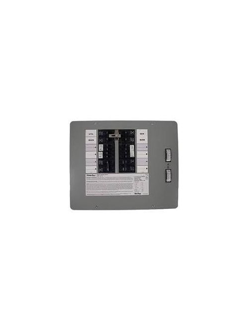 Product image for Generac 6380 12.5 kW 50 Amp 12 to 16 Circuit Indoor Surface/Flush Mount Manual Transfer Switch