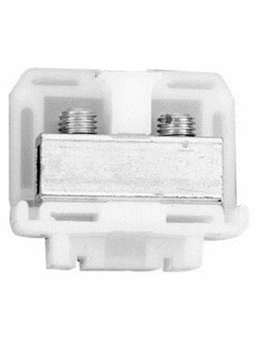 Product image for Ideal Industries 243 65 Amp 600 Volt 18 to 6 AWG Nylon Flat Base Mount Heavy Duty Terminal Block