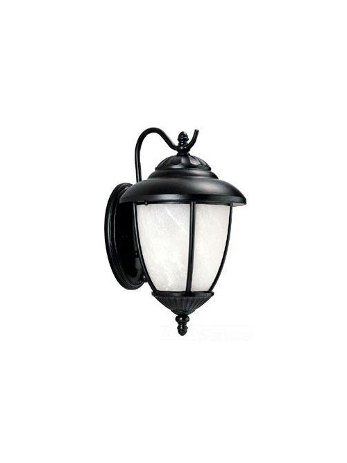Product image for VCLGT 89250PBLE-12 26W 120V GU24 SELF BALLASTED SINGLE LIGHT YORKTOWNE OUTDOOR WALL LANTERN