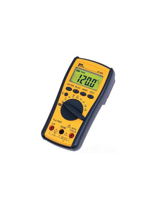 Product image for Ideal Industries 61-324 400 mA 750 VAC 1000 VDC True RMS USB Interface Contractor Grade Multimeter