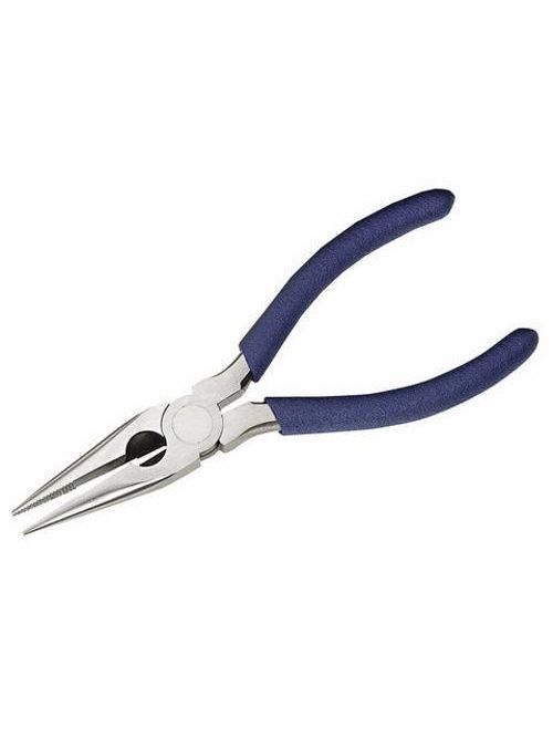 Product image for Ideal Industries 35-5036 6 Inch Chrome Vanadium Steel High Leverage Long Nose Pliers