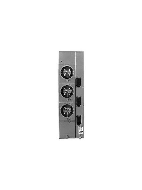 Product image for Siemens WMM34URNJ 125 Amp 3-Phase 65 kA 4-Wire 3-Position No Bypass Ringless Meter Stack