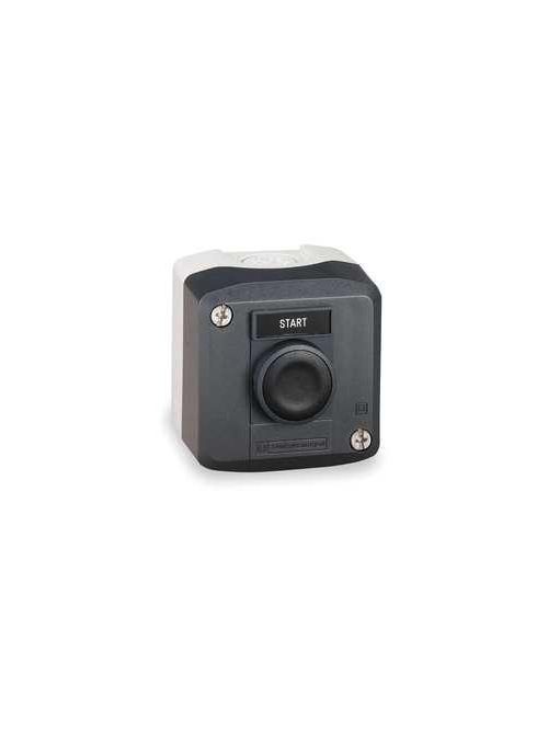 Product image for Square D XALD101H29H7 600 VAC 300 VDC 10 Amp 1NO Polycarbonate Push Button Control Station