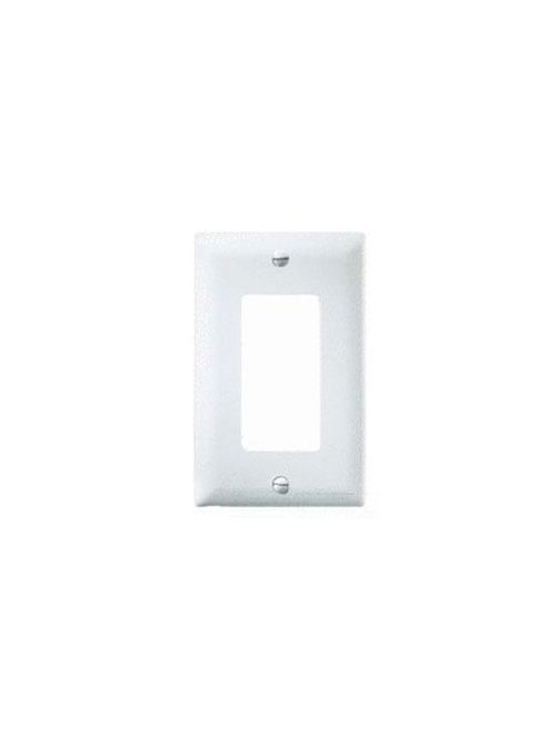 Product image for Pass & Seymour WP1205-LA 1-Gang 1-Decorator Light Almond High Impact Flame Retardant Plastic Wall Plate