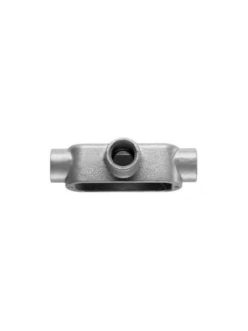 Crouse-Hinds Series T75M 3/4 Inch Malleable Iron Form5 Type T Threaded Rigid Conduit Body Crouse-Hinds Series T75M 3/4 Inch Malleable Iron Form5 Type T Threaded Rigid Conduit Body