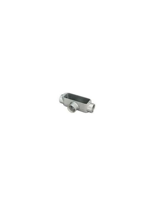 Crouse-Hinds Series T125M 1-1/4 Inch Malleable Iron Form 5 Type T Threaded Rigid Conduit Body Crouse-Hinds Series T125M 1-1/4 Inch Malleable Iron Form 5 Type T Threaded Rigid Conduit Body