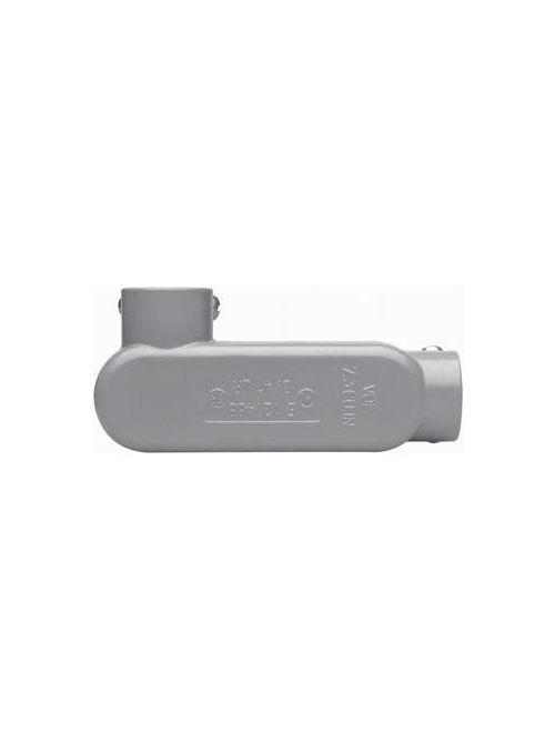 Crouse-Hinds Series LR55 1-1/2 Inch Die-Cast Aluminum Type LR Rigid/IMC Conduit Body Crouse-Hinds Series LR55 1-1/2 Inch Die-Cast Aluminum Type LR Rigid/IMC Conduit Body