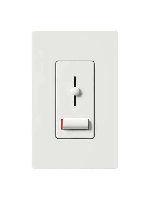 Product image for Lutron Electronics LXELV-600PL-WH 600 W 120 Volt White 1-Pole Magnetic Low Voltage Dimmer