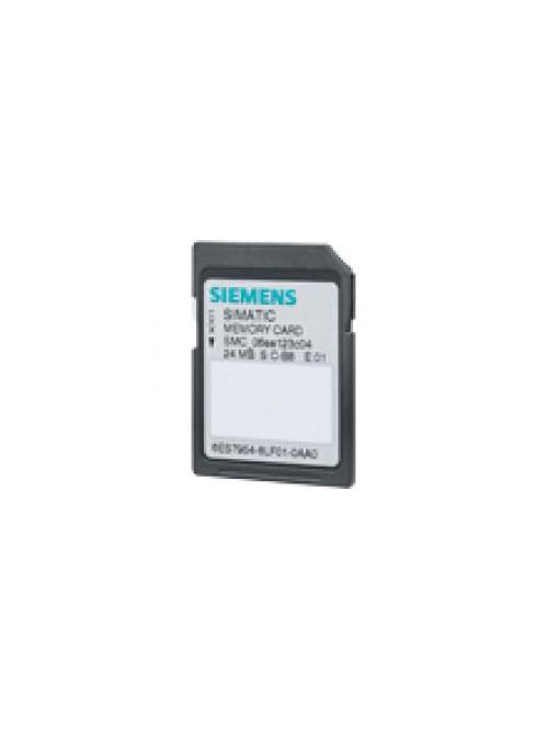 Product image for Siemens 6ES79548LF010AA0 24 MB 3.3 Volt Flash PLC Memory Card