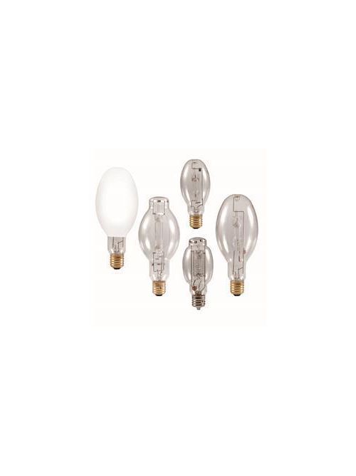 Product image for Sylvania Metalarc 64822 750 W 70 CRI 3700 K 78000 lm Coated E39 Mogul Base BT37 Pulse Start Metal Halide Lamp