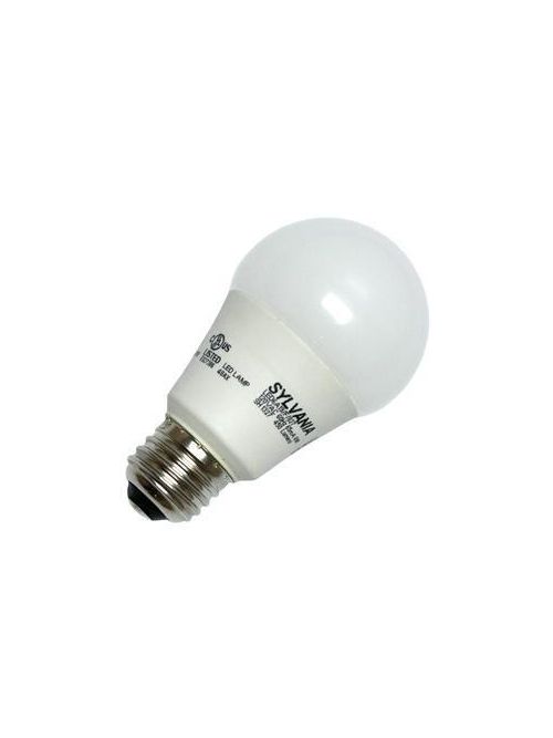 Product image for Sylvania 72552 120 Volt 6 W 82 CRI 2700 K 450 lm Frosted Medium Base A19 LED Lamp