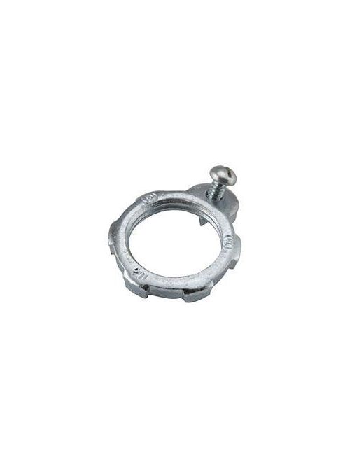 Hubbell 1245 1-1/4 Inch Steel Grounding Locknut Hubbell 1245 1-1/4 Inch Steel Grounding Locknut