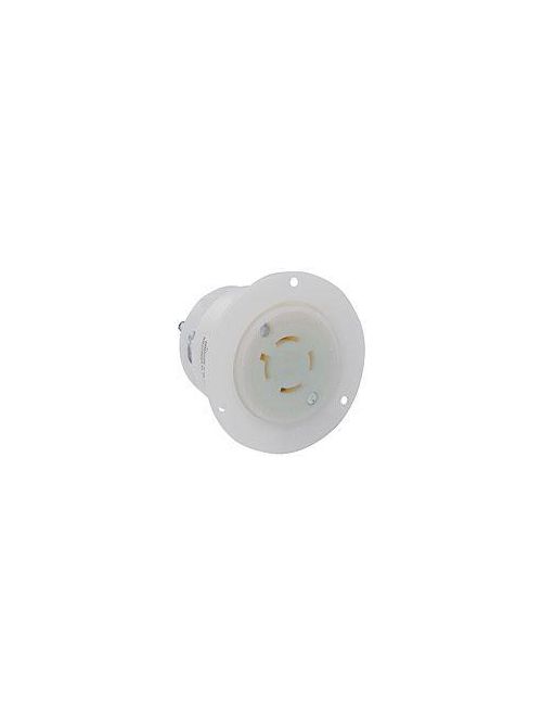 LEV 2416 L14-20R FLANGED OUTLET WHI LEV 2416 L14-20R FLANGED OUTLET WHI