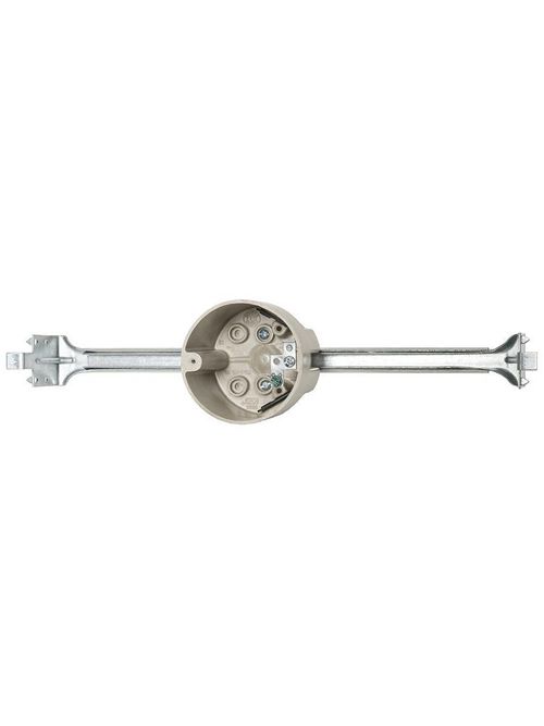 Allied Moulded 9335-BHGK 3.5" Diameter Round Fixture Support Box for Non-Metallic Sheathed Cable Allied Moulded 9335-BHGK 3.5" Diameter Round Fixture Support Box for Non-Metallic Sheathed Cable