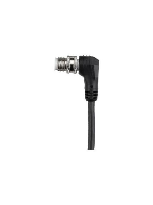 Product image for Hubbell MCMA2212 MCQK, FeMale Angle Plug, MET, 2P, 2K, #22, 2M