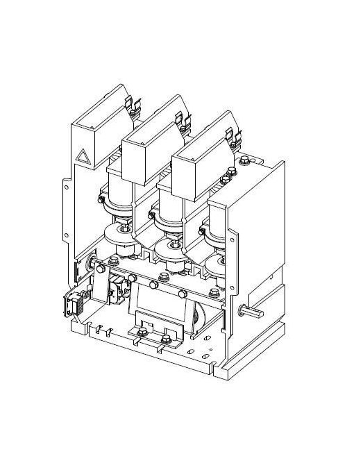 Product image for A-B 1502-VC4DBDA-0 400A EH 5KV SER E VAC CONTACTOR