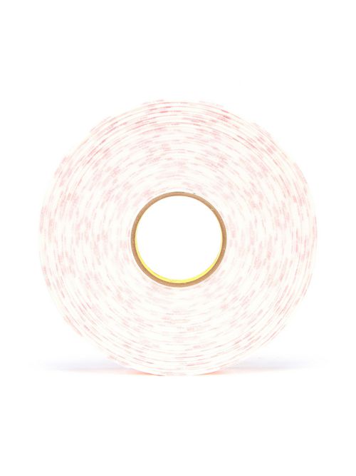 Product image for 3M 18092 VHB Tape 4950 White, 1 in x 36 yd 45.0 mil, 9 per case (7000028871)
