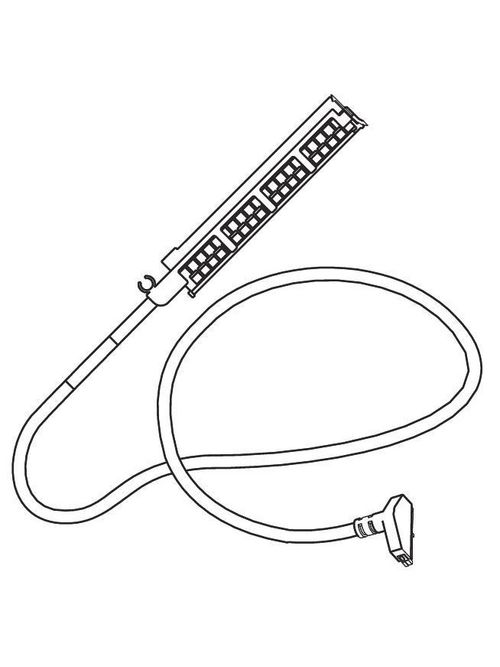 Product image for Allen-Bradley 1492-CAB050L69 Prewired Cable for 1769-OB8 module, 20 Conductors, #22 AWG, w/ 1769-RTBN18 and 20-Pin IFM connectors, length 5.0 meter (16.4 feet)