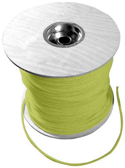 CUL 67818 YELLOW POLY ROPE 1/4X1200 CUL 67818 YELLOW POLY ROPE 1/4X1200