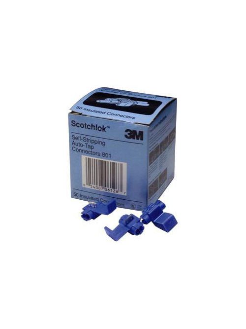 Product image for 3M 7100167044 801 Scotchlok Electrical Insulation Displacement Connectors (IDC) (50ea/pouch - 500ea/case)