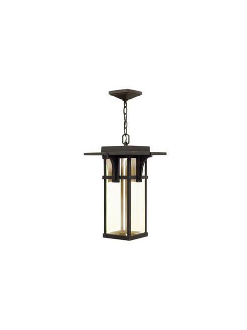 Product image for Manhattan 11" LED Hanging Lantern - Oil Rubbed Bronze