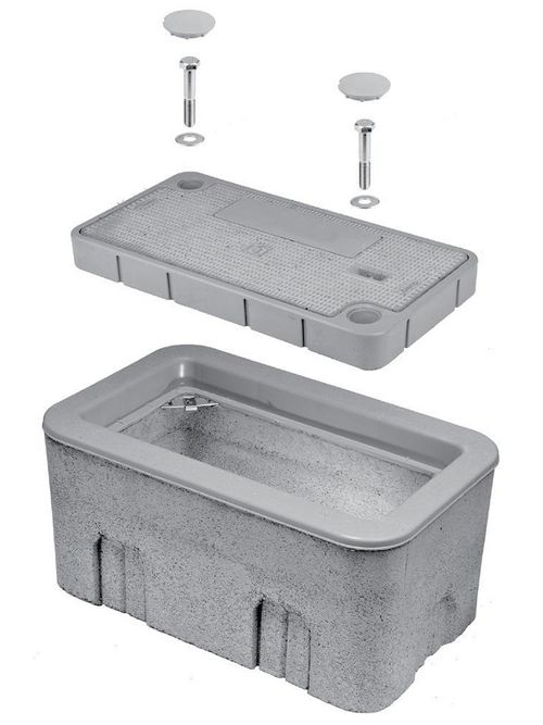 Christy Concrete Products N40BOX 241/2 x 363/8 Inch Box