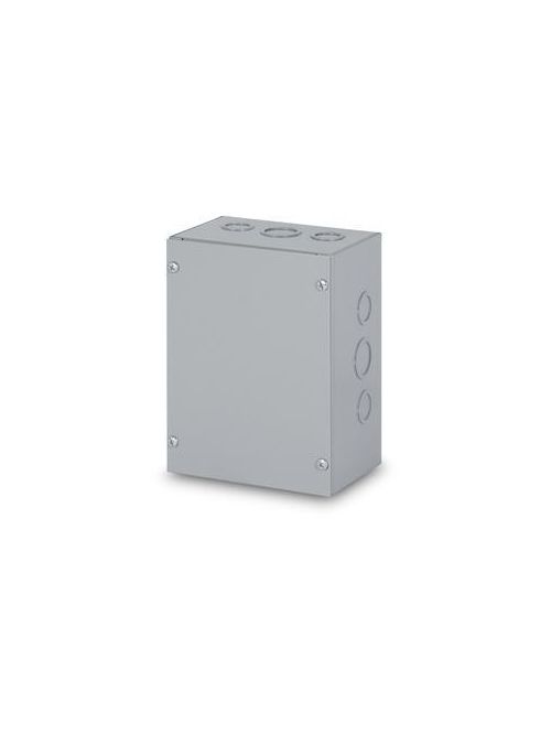 Product image for Austin AB-12128SB 12 x 12 x 8 Inch N1 Galvanized Box with Screw Cover