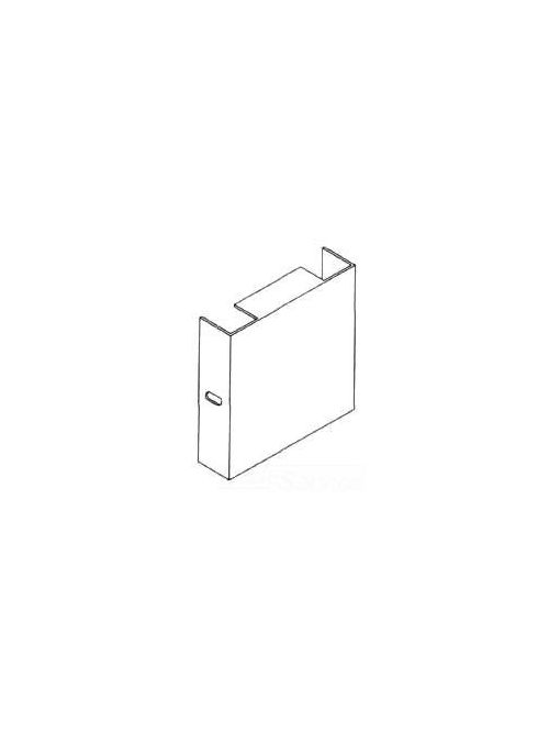 Product image for Austin AB-1010EP 10 x 10 Inch N1 Galvanized Wireway End Cap Fitting