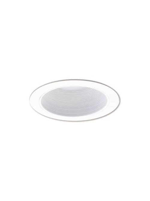 Product image for Nicor, Inc. 17711 6 Inch White Baffle Sloped Ceiling
