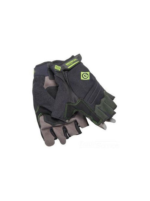 Product image for Greenlee 06765-10XL Nitrile Dip Tradesman Fingerless High Dexterity Gloves