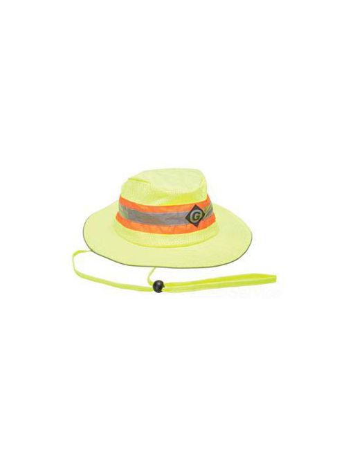 Product image for Greenlee 04761-02 High Visibility Wide Brim Hat