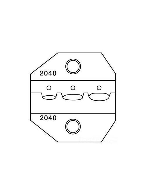 Product image for GRN PA2040 DIE INSULATED TERM AWG 2