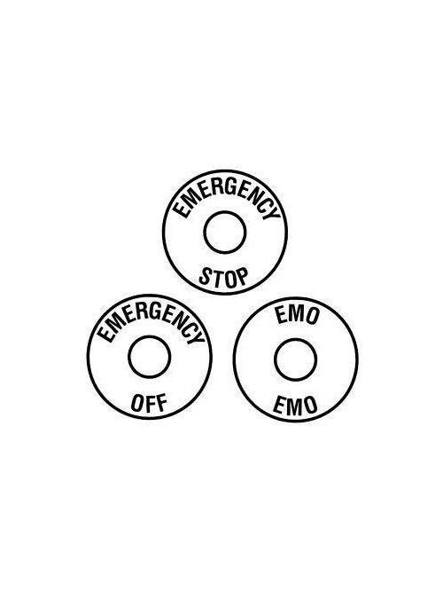 Product image for ETN E22VA1 E22 LEGEND PLATE, 70MM,
