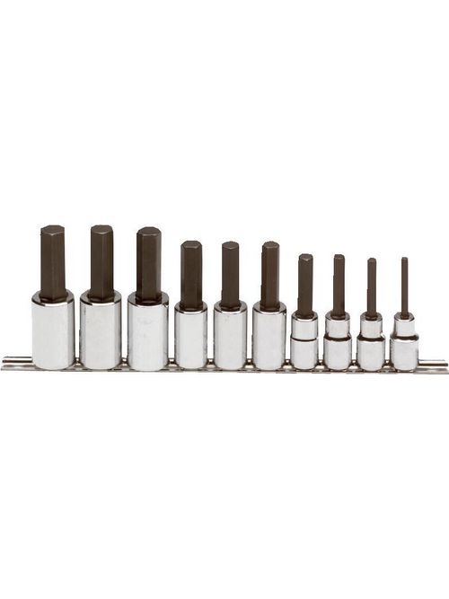Product image for Proto J5441-MA Set Hex Bit 1/2Dr 10Pc Me