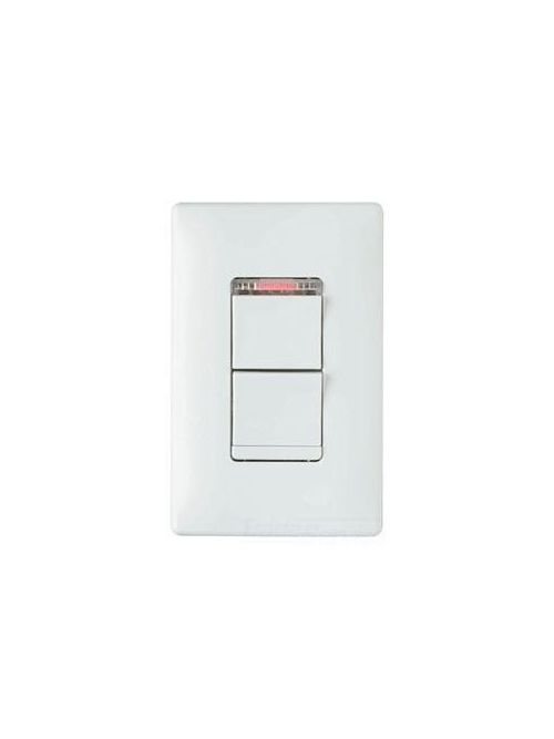 Product image for Pass & Seymour TM811-PLWCC 15 Amp 120 VAC 1-Pole White Decorator Combination Switch