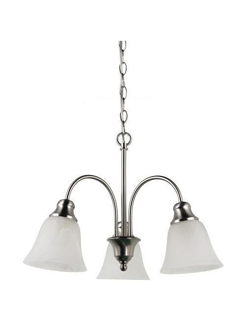 Product image for Windgate 3 Light Chandelier - Brushed Nickel