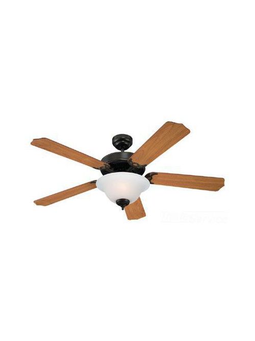 Product image for Sea Gull Lighting 15030BLE-782 2-Lamp 52 Inch 188 RPM 5996.24 CFM 65 W Heirloom Bronze Walnut Grain 5-Blade Ceiling Fan